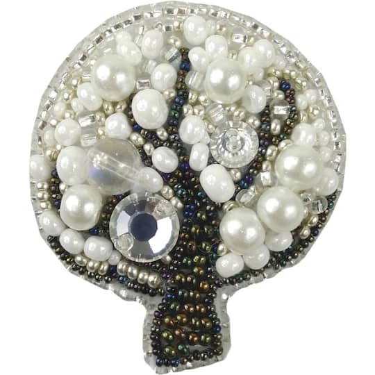 Crystal Art Beadwork Kit For Creating Brooch Tree